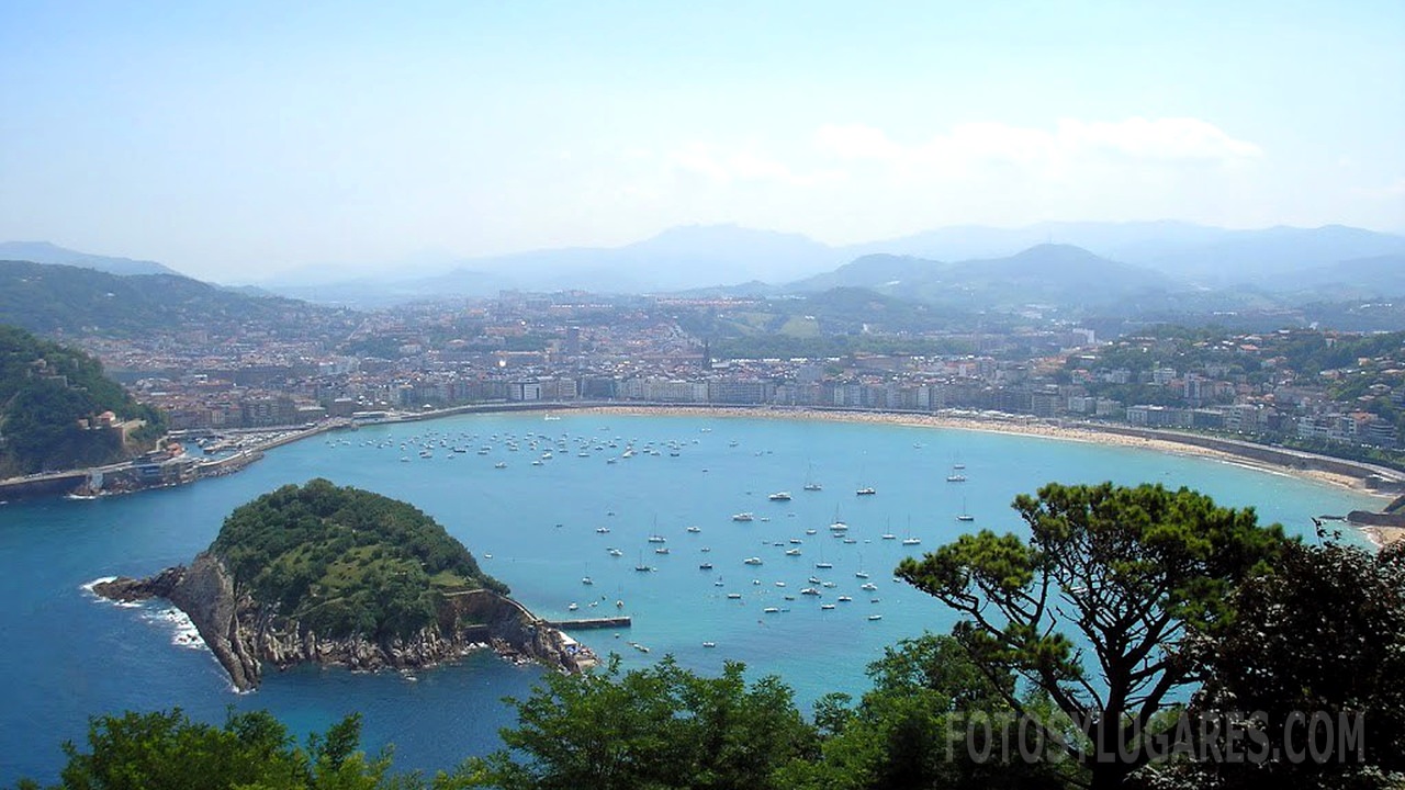 Vista de San Sebastián