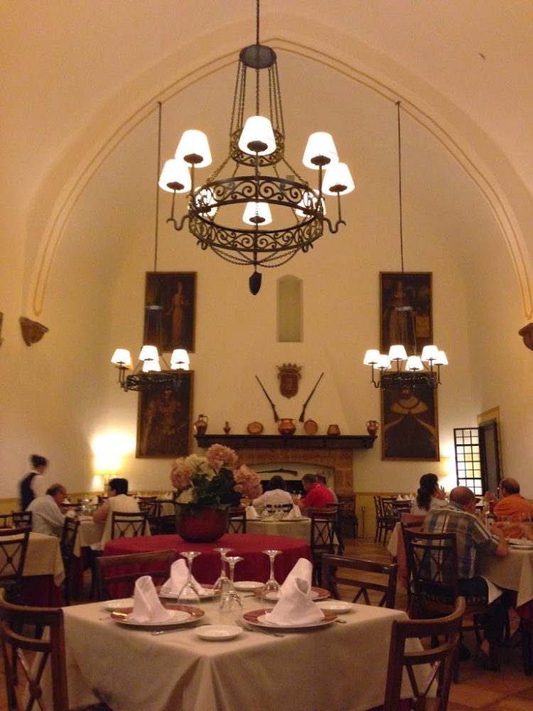 Restaurante del Hotel del Monasterio de Piedra