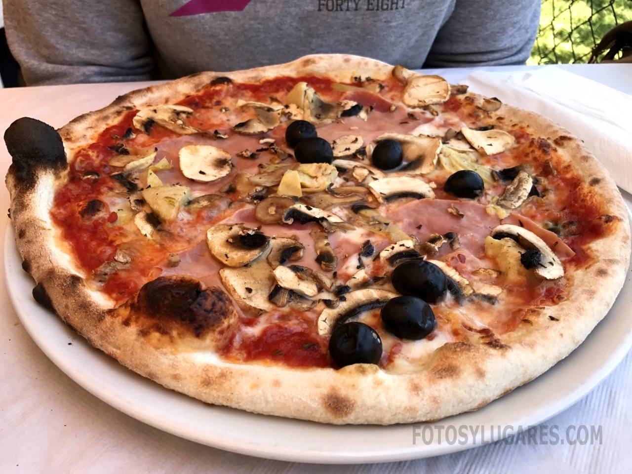 Pizza en Orba