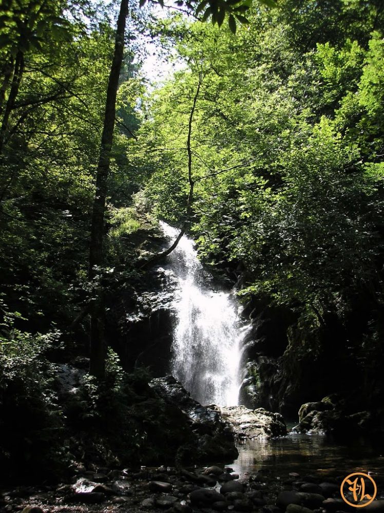 Foto de la cascada de Xorroxin.