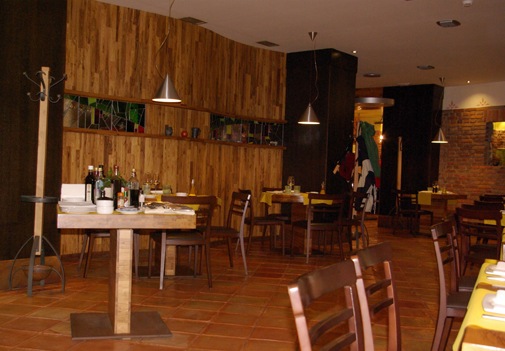 Interior del restaurante Molí de la Pedrera