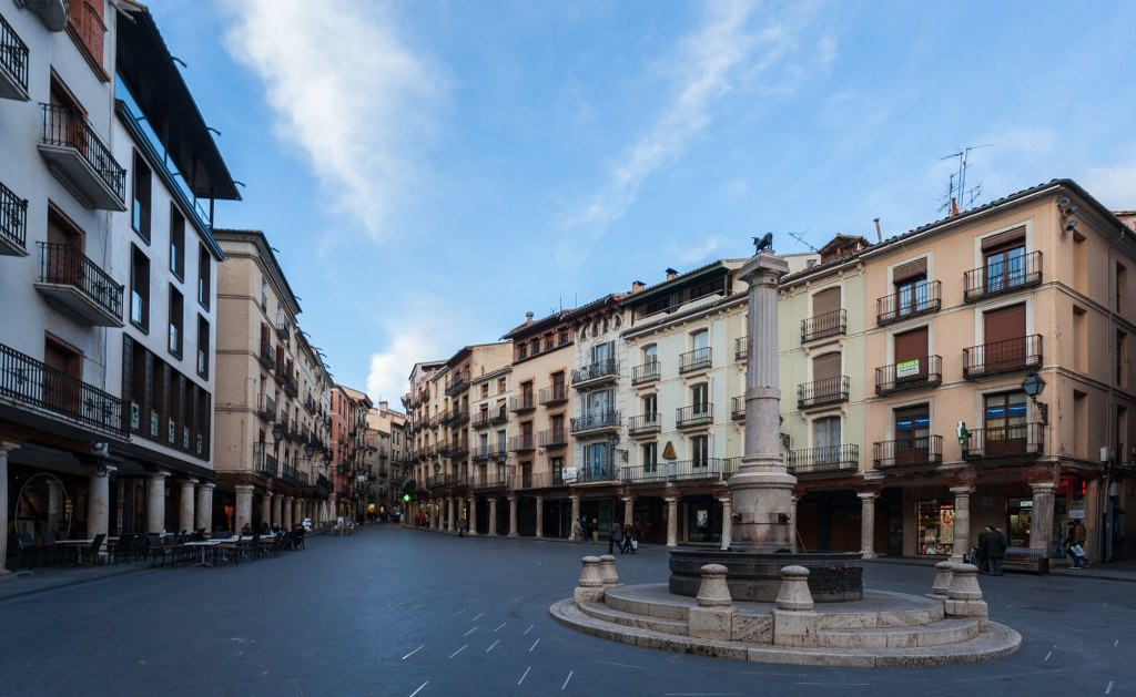 Plaza del Torico en Teruel