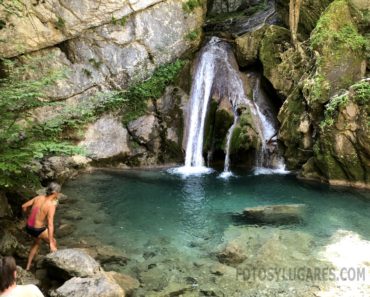Piscinas naturales y zonas de baño en el Valle de Roncal, en Navarra