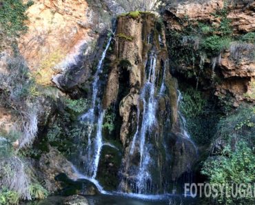 Cascada del Batán, en el merendero El Batanero cerca de Bogarra
