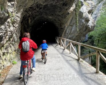 La senda del oso en bici. Ruta recomendada si visitas Asturias